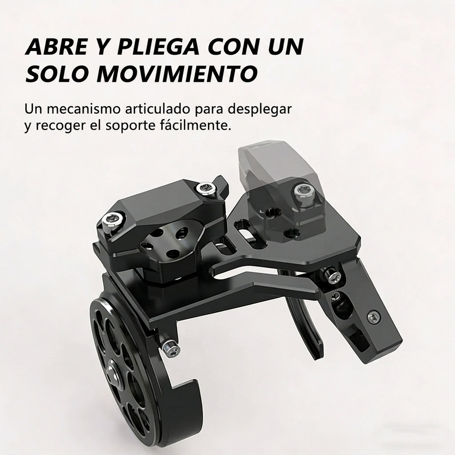 Portavasos plegable para manillar 360°